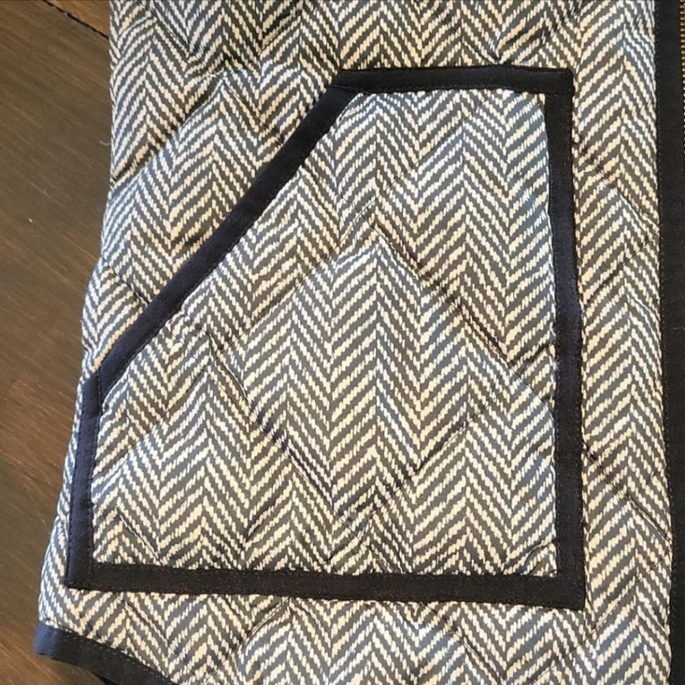 J. Crew Quilted Herringbone Vest - Picture 12 of 16